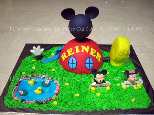 Mickey Mouse Birthday Cake on Mickey Mouse Clubhouse   Flickr   Photo Sharing