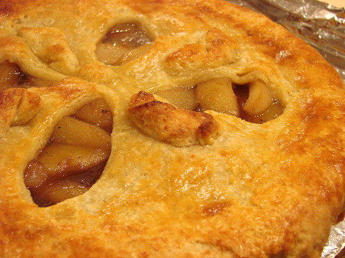 Mmm.  Pear Gruyere Pie!