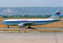 Air Inter A300.B4-2C F-BUAQ MRS 02/08/1988