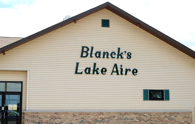 BLANCK'S LAKE AIRE SUPPER CLUB,VAN DYNE WI.