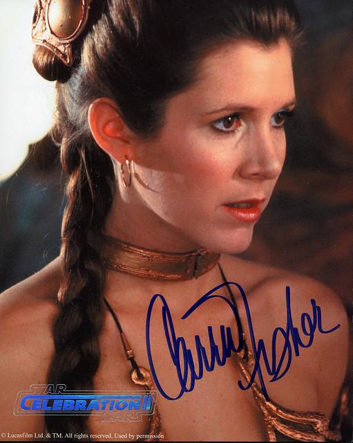 Carrie Fisher Princess Leia Organa