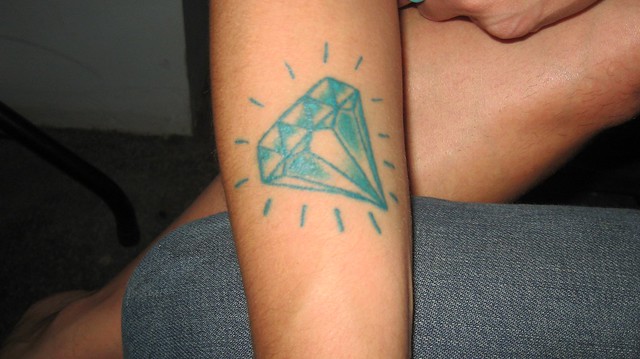new DJ Diamond tattoo
