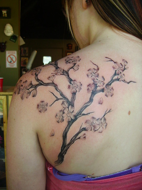 tribal ph nix tattoo Cherry Blossom Tattoos Meaning Blossom Tattoos For Men