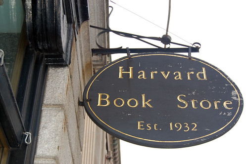 Harvard Book Store Sign