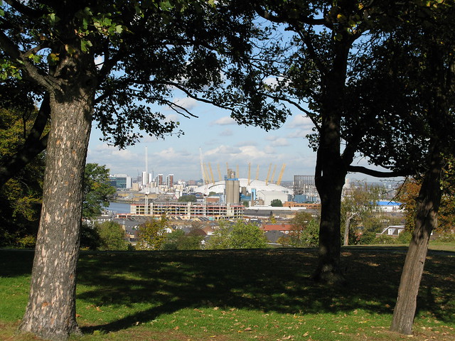 The Dome from Greenwich Park