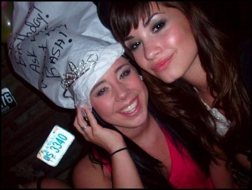 Demi Lovato Rare with friend Marissa