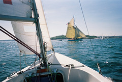 Laser sailing