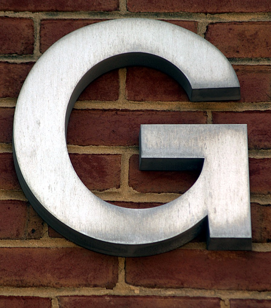 Aluminum Capital Letter G (Silver Spring, MD) - Flickr - Photo Sharing!