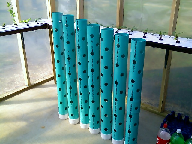 Hydroponic Vertical Strawberry Towers | Flickr - Photo Sharing!