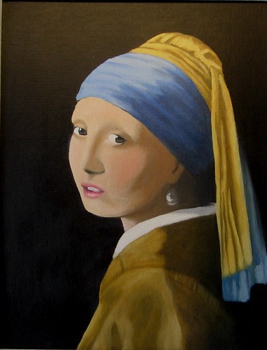 Girl with pearl earring by Sid's art