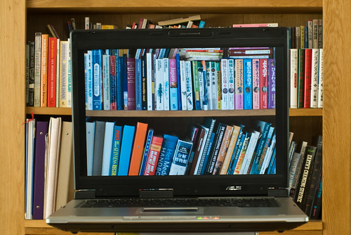 digital bookshelve