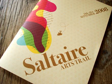 Saltaire Arts Trail 2008 brochure