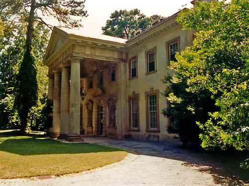 Front Entrance and Portico, Swan House, Atlanta