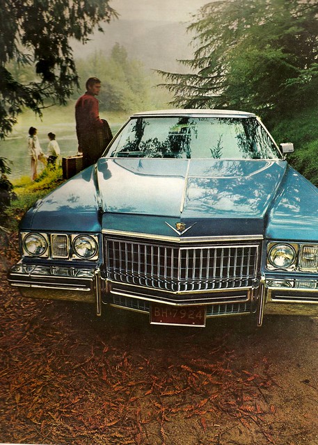 1970s Cadillac Ad