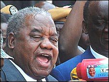 Zambia's former President Rupiah Banda was sworn in on Sunday, November 2, 2008. He served as vice-president prior to the death of former head-of-state Levy Mwanamasa. by Pan-African News Wire File Photos