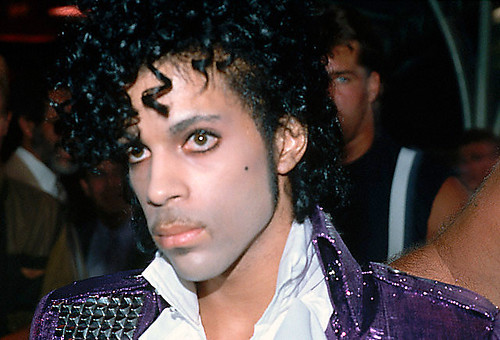Prince at The Purple Rain Premiere