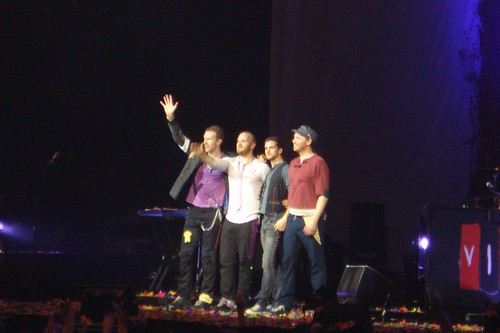Coldplay concert 08