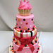 Birthday Cupcake Cake Combo