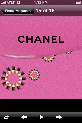 Chanel Wallpaper  Iphone on Iphone Wallpaper Chanel Melrose Polish Make Your Own Www Chanel Com