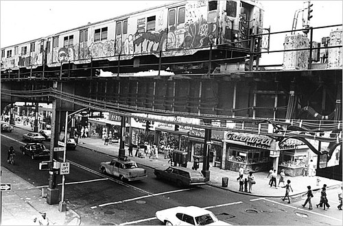 1970's BMT Queens elevated...............