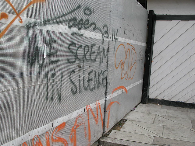 we scream in silence