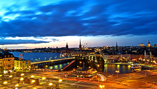 Estocolmo de Noche..... " Blue hour "