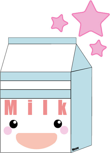 milk cute