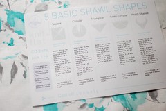 5 basic shawl shapes