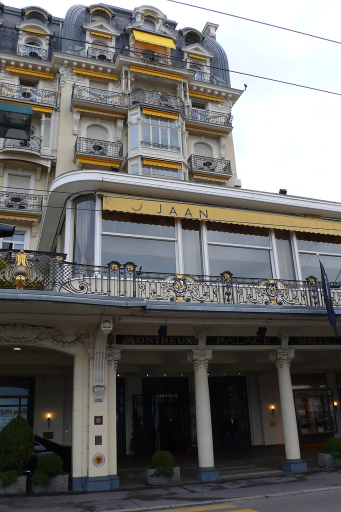 the Montreux Palace on the Grand'Rue