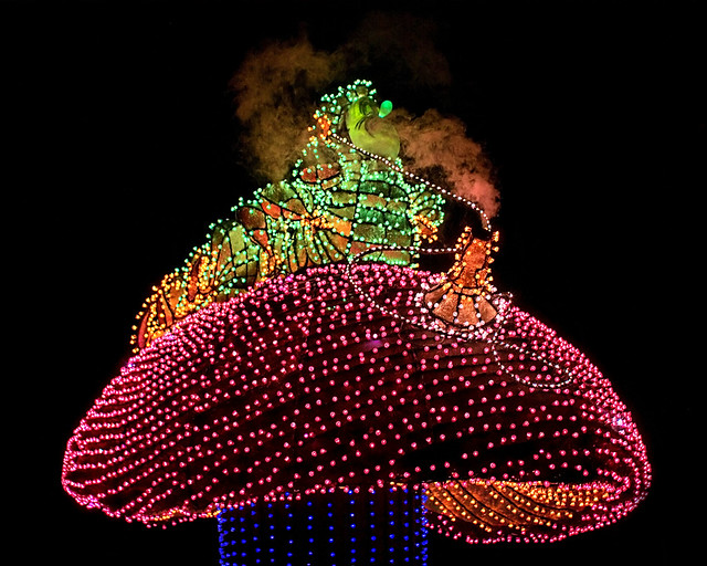 Disney - Hookah Smoking Caterpillar On A Mushroom