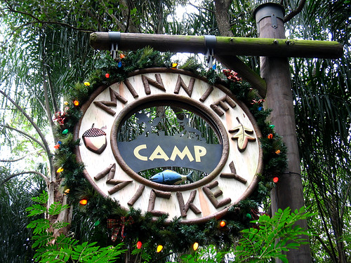 Camp Minnie Mickey Sign