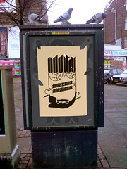 fictional posters in the city of Amsterdam