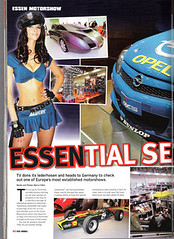 Work published in Total Vauxhall Magazine, UK