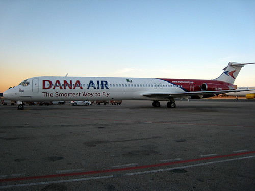 Dana Air MD-83 "5N-RAM" Lagos