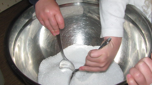 Bath Salts - Mixing salts