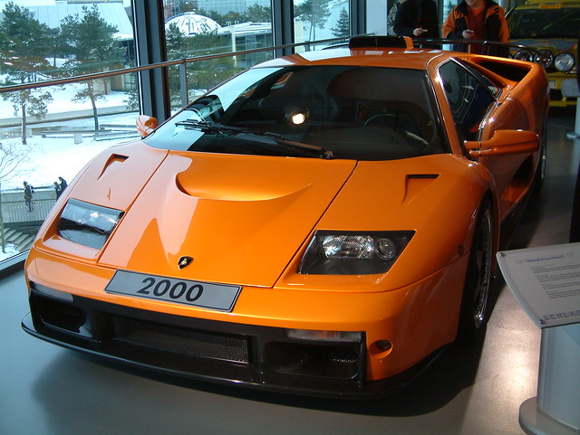 2000 Lamborghini Diablo GT silver seraph