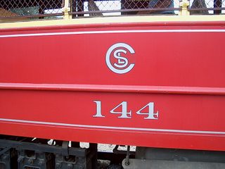 Electric streetcar details. Chicago Surface Lines car # 144 at the Illinois Railway Museum. Union Illinois. August 2006. by Eddie from Chicago