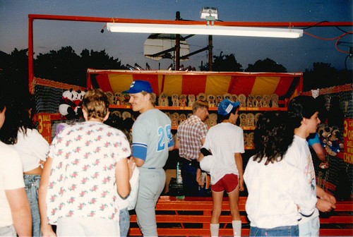 Saint Clair of Montifalco annual summer carnival. Chicago Illinois. June 1988. by Eddie from Chicago