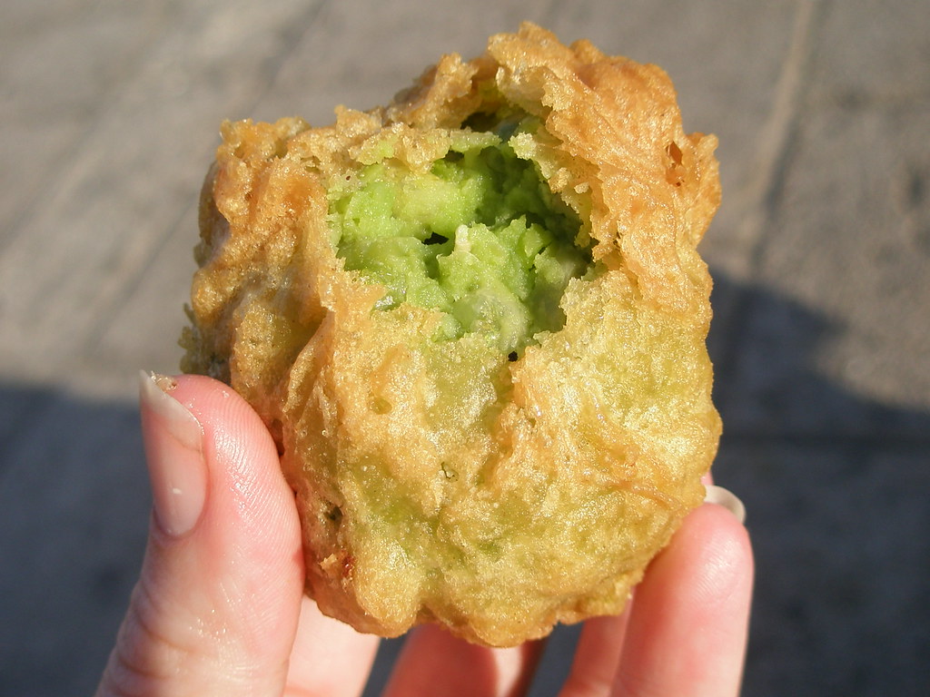 Pea fritter