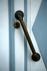 Doors, handles, hinges and knockers.