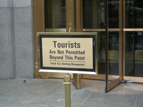 No queremos turistas