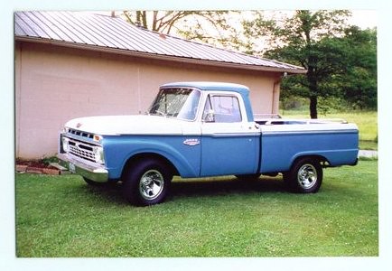 My 1966 Ford F100 Custom Cab This is a picture of my truck from a few 