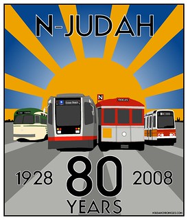 80th Anniversary of the N Judah Shirts Now Available!