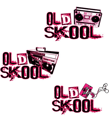 Old School Design Series Design I created for a series of Tshirts