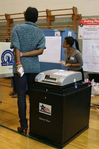 The ballot-reading machine