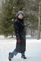 Madeleine in Snow