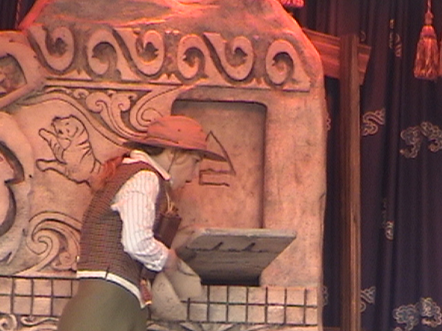 Indiana Jones™ and the Secret of the Stone Tiger Revealed!, Aladdin's Oasis, Adventureland, Disneyland®, Anaheim, California, 2008.05.26 15:21