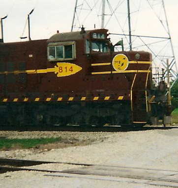Northbound Elgin, Joliet & Eastern Railroad freight train. Crest Hill Illinois USA. September 2000. by Eddie from Chicago