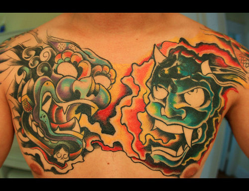 Japanese Devil Tattoo