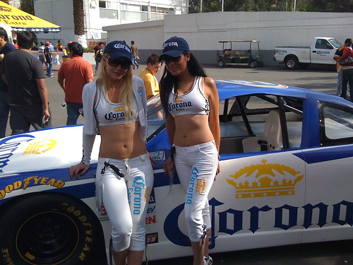 hot race car girls